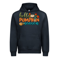 Navy hello pumpkin season Urban Hoodie - BundleAndBundleShop