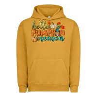 Pigment Peanut Butter hello pumpkin season Urban Hoodie - BundleAndBundleShop