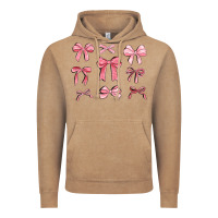 Vintage Coffee pink ribbons Vintage Hoodie - MaliasSmallBusiness