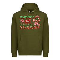 Army Green sweet but a little twisted Premium Hoodie - CowGirlArtShop