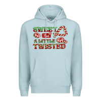 Blue Mist sweet but a little twisted Premium Hoodie - CowGirlArtShop