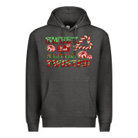 Charcoal Heather sweet but a little twisted Premium Hoodie - CowGirlArtShop