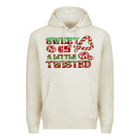 Oatmeal Heather sweet but a little twisted Premium Hoodie - CowGirlArtShop