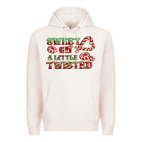 Pale Pink sweet but a little twisted Premium Hoodie - CowGirlArtShop