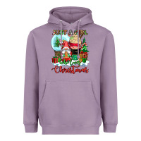 Lavender just a girl who loves christmas Heavyweight Hoodie - CowGirlArtShop