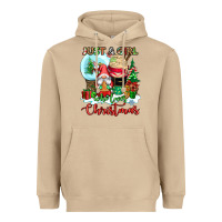 Mushroom just a girl who loves christmas Heavyweight Hoodie - CowGirlArtShop