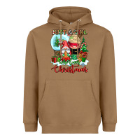 Toasted Coconut just a girl who loves christmas Heavyweight Hoodie - CowGirlArtShop