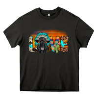 Asphalt love black angus indian headdress Heavy Core Tee - JahusDesignShop
