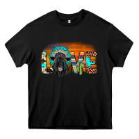 Black love black angus indian headdress Heavy Core Tee - JahusDesignShop