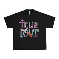 Black true love Urban Heavy Tee - NancyCooperArtShop