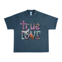 Midnight Navy true love Urban Heavy Tee - NancyCooperArtShop
