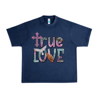 Navy true love Urban Heavy Tee - NancyCooperArtShop