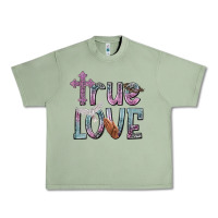 Oil Green true love Urban Heavy Tee - NancyCooperArtShop