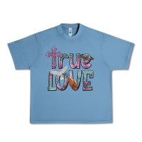 Pebble Blue true love Urban Heavy Tee - NancyCooperArtShop