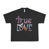 Pigment Black true love Urban Heavy Tee - NancyCooperArtShop