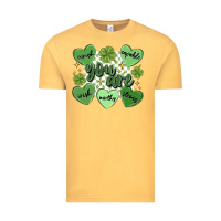 Vintage Mustard st. patrick's day positive affirmations Vintage Tee - MaliasSmallBusiness