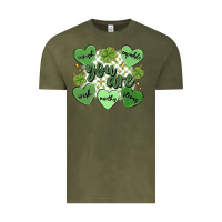 Vintage Olive st. patrick's day positive affirmations Vintage Tee - MaliasSmallBusiness