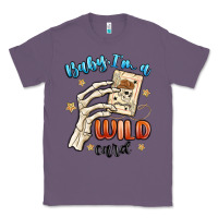 Lavender baby im a wild card Classic Tee - MaliasSmallBusiness