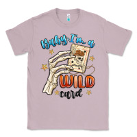 Lilac baby im a wild card Classic Tee - MaliasSmallBusiness