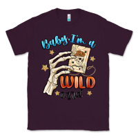 Plum baby im a wild card Classic Tee - MaliasSmallBusiness