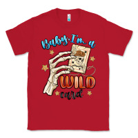 Red baby im a wild card Classic Tee - MaliasSmallBusiness