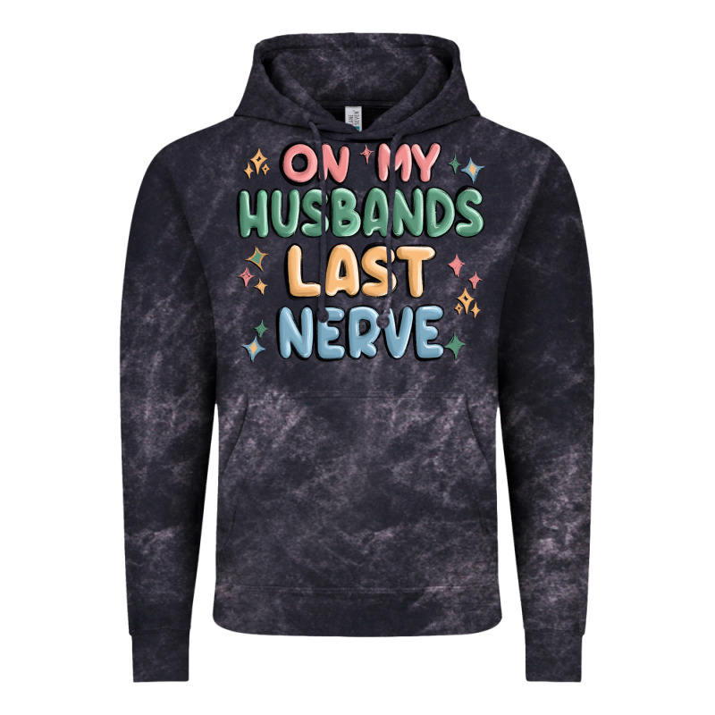 On My Husbands Last Last Nerve Vintage Hoodie by MaliasSmallBusiness | Teevron