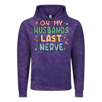 Cloud Purple on my husbands last last nerve Vintage Hoodie - MaliasSmallBusiness