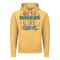 Vintage Mustard on my husbands last last nerve Vintage Hoodie - MaliasSmallBusiness