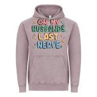 Vintage Zinc on my husbands last last nerve Vintage Hoodie - MaliasSmallBusiness