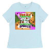 Baby Blue freak in the sheets tumbler Ladies Tee - BundleAndBundleShop