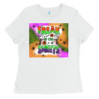 White freak in the sheets tumbler Ladies Tee - BundleAndBundleShop