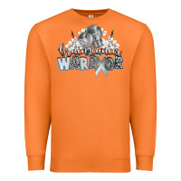 Carrot brain cancer warrior Premium Sweatshirt - CowGirlArtShop