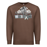 Chestnut brain cancer warrior Premium Sweatshirt - CowGirlArtShop