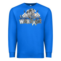 True Royal brain cancer warrior Premium Sweatshirt - CowGirlArtShop