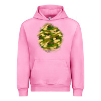 Fuchsia Pink camouflage patch Urban Hoodie - BundleAndBundleShop