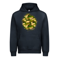 Navy camouflage patch Urban Hoodie - BundleAndBundleShop