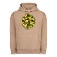 Pigment Burro camouflage patch Urban Hoodie - BundleAndBundleShop