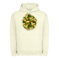 Pigment Pistachio camouflage patch Urban Hoodie - BundleAndBundleShop
