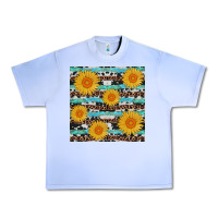 Grape Ice sunflower western seamless revize Urban Heavy Tee - AdoDesignShop
