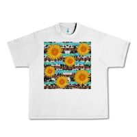 Lunar Rock sunflower western seamless revize Urban Heavy Tee - AdoDesignShop