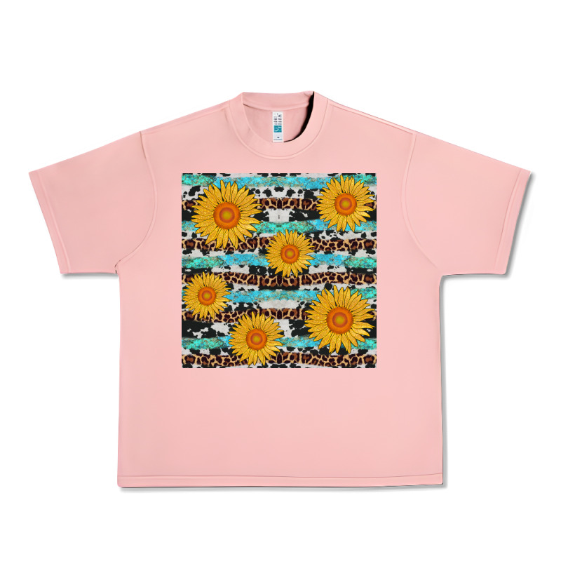 Sunflower Western Seamless Revize Urban Heavy Tee by AdoDesignShop | Teevron