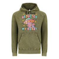 Vintage Olive you have abducted my heart Vintage Hoodie - MaliasSmallBusiness