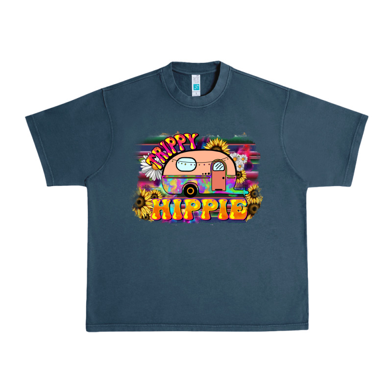 Trippy Hippie Urban Heavy Tee by NancyCooperArtShop | Teevron
