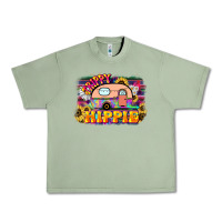 Oil Green trippy hippie Urban Heavy Tee - NancyCooperArtShop