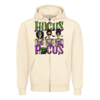 Sandshell Hocus Pocus with Skeletons Zipper Hoodie - texasbilliewilder