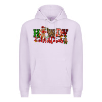 Howdy Christmas Gingerman Bread With Cowboy Premium Hoodie | Teevron