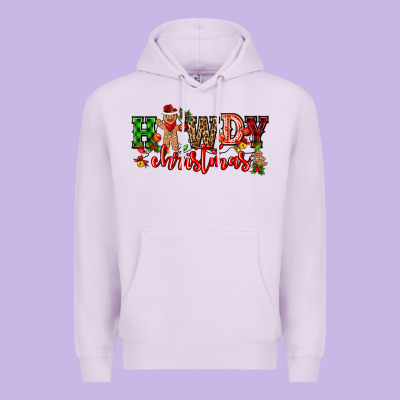 Howdy Christmas Gingerman Bread With Cowboy Premium Hoodie Designed By Cowgirlartshop