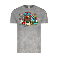 Cloud Rock Christmas sunflower gemstone nurse Vintage Tee - JahusDesignShop