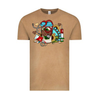 Vintage Camel Christmas sunflower gemstone nurse Vintage Tee - JahusDesignShop