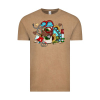 Vintage Coffee Christmas sunflower gemstone nurse Vintage Tee - JahusDesignShop